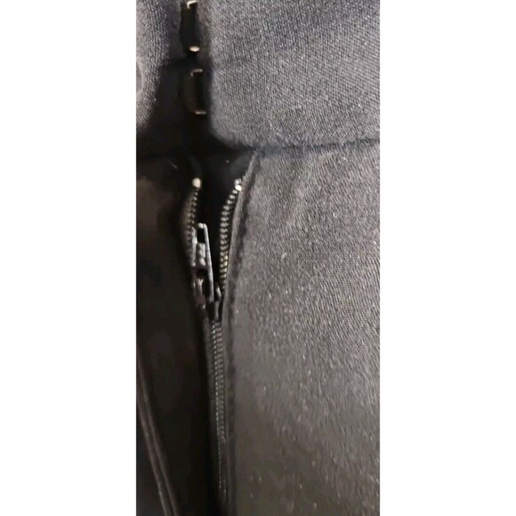 Ellen Tracy  Pants Womens Size 10 Black cuffed inseam 27in - Picture 2 of 10